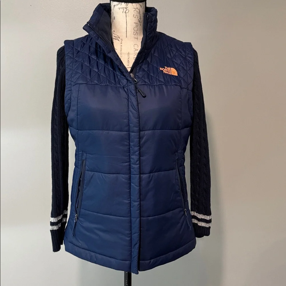 Women’s The North Face Navy Vest - Picture 2 of 7